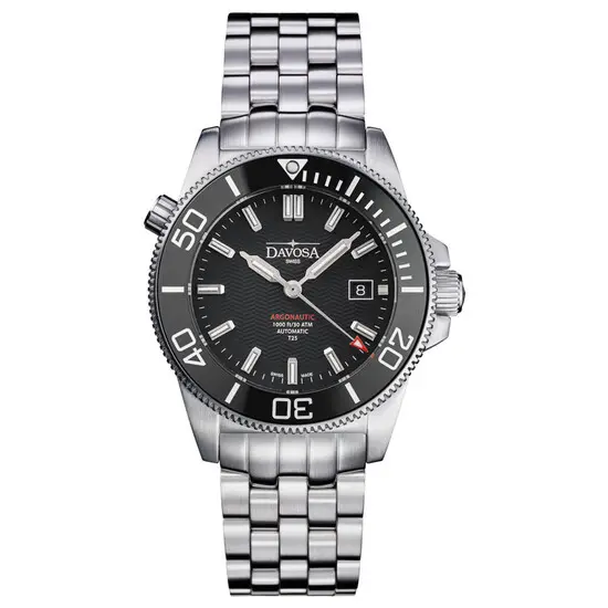Pánské hodinky Davosa Argonautic Lumis BS Automatic 161.529.02, Verze: černá 