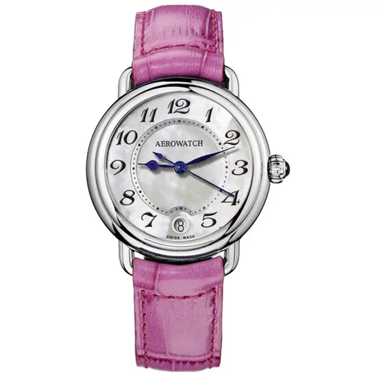 Dámské hodinky Aerowatch 1942 MID-SIZE A 42960 AA14, Verze: růžová 