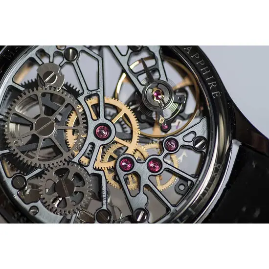 Pánské hodinky Aerowatch Renaissance Skeleton Cobweb A 50981 NO20, Verze: růžové zlato , 10 image