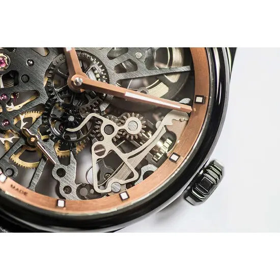 Pánské hodinky Aerowatch Renaissance Skeleton Cobweb A 50981 NO20, Verze: růžové zlato , 7 image
