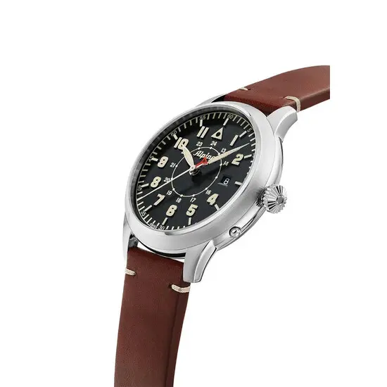 Pánské hodinky Alpina Startimer AL-525BBG4SH6 Pilot Heritage Automatic Limited Edition, Verze: hnědá , 2 image
