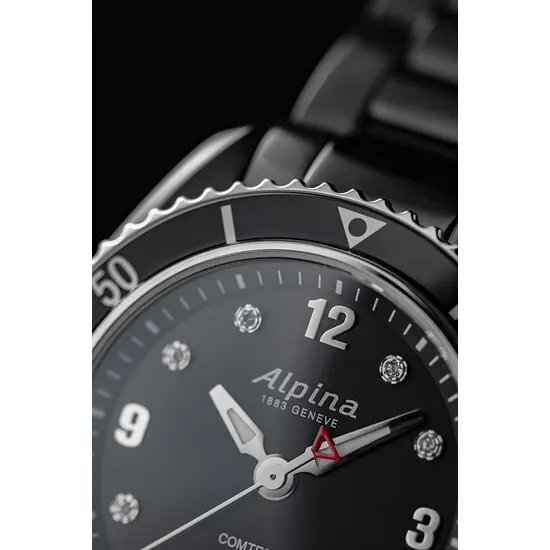 Dámské hodinky Alpina Alpiner Comtesse Sport Quartz AL-240BD3FBC6B, Verze: černá , 3 image