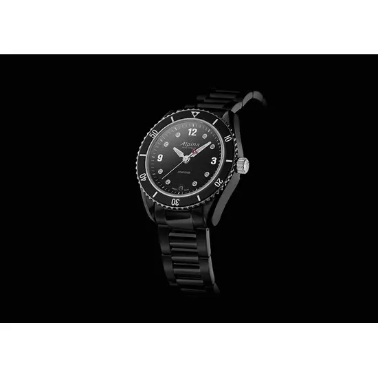Dámské hodinky Alpina Alpiner Comtesse Sport Quartz AL-240BD3FBC6B, Verze: černá , 4 image