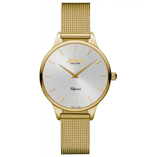 Dámské hodinky Atlantic Elegance 29038.45.21MB, Verze: žluté zlato 