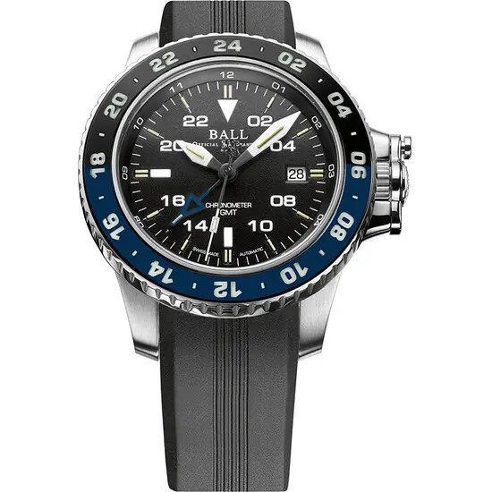 Pánské hodinky Ball Engineer Hydrocarbon AeroGMT II DG2018C-P10C-BK 