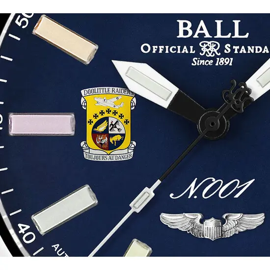 Pánské hodinky Ball NM2638C-L1-BK Engineer Master II Doolittle Raiders Limited Edition, Verze: černá , 3 image