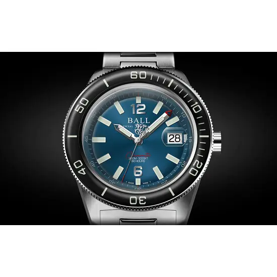 Pánské hodinky Ball Engineer M Skindiver III Limited Edition DD3100A-S1C-BE, Verze: modrá , 2 image