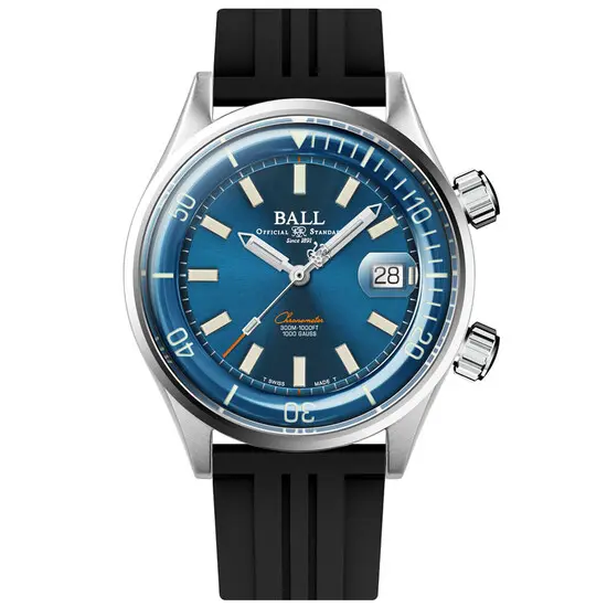 Pánské hodinky Ball Engineer Master II Diver Chronometer DM2280A-P1C-BER, Verze: modrá2 