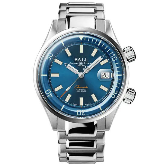Pánské hodinky Ball Engineer Master II Diver Chronometer DM2280A-S1C-BE, Verze: modrá 