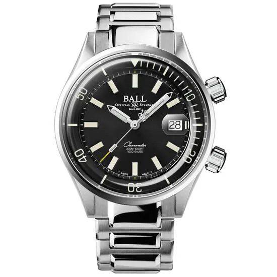 Pánské hodinky Ball Engineer Master II Diver Chronometer DM2280A-S1C-BK, Verze: černá 
