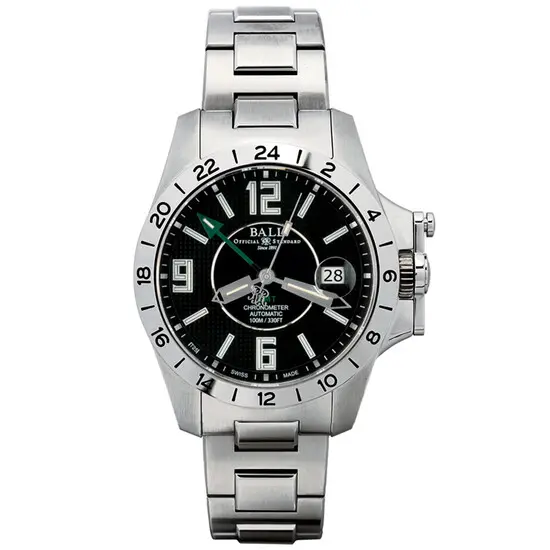 Pánské hodinky Ball Engineer Hydrocarbon Magnate GMT GM2098C-SCAJ-BK 