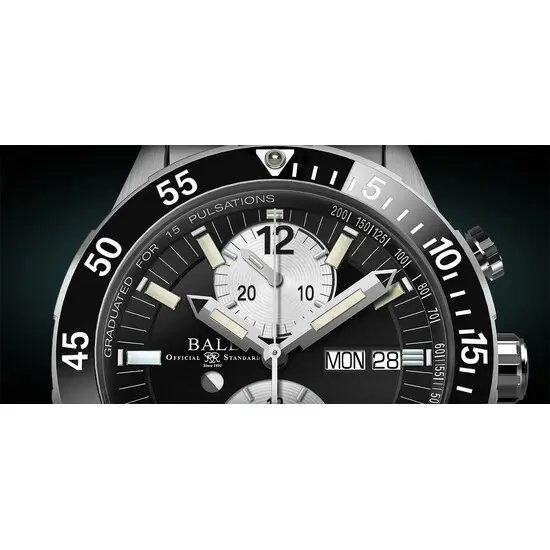Pánské hodinky Ball Roadmaster Rescue Chronograph Limited Edition DC3030C-S-BKWH, Verze: černá , 4 image
