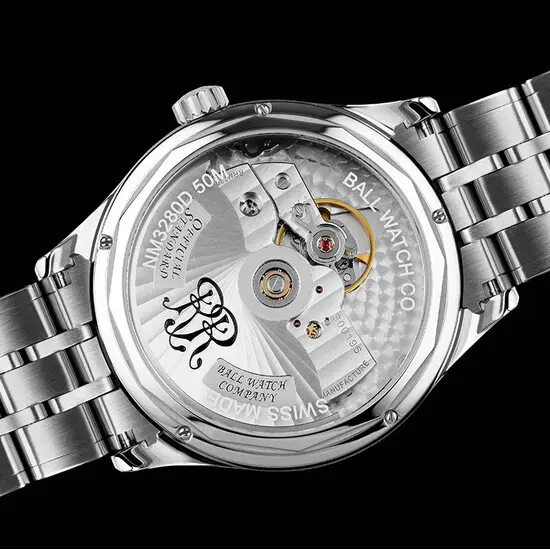 Pánské hodinky Ball Trainmaster Manufacture 80 Hours NM3280D-S1CJ-BK, Verze: černá , 2 image