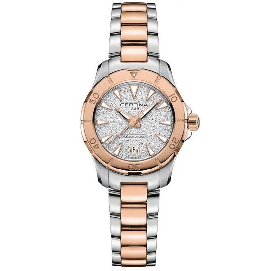 Dámské hodinky Certina DS Action Lady 29 mm C032.951.22.031.00, Verze: stříbrná 
