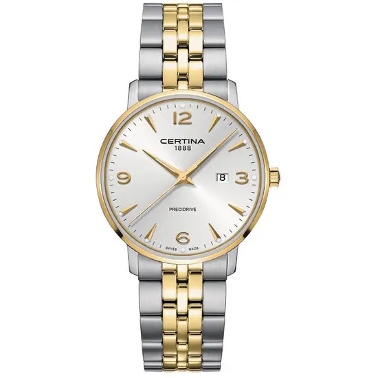 Pánské hodinky Certina DS Caimano C035.410.22.037.02, Verze: žluté zlato 