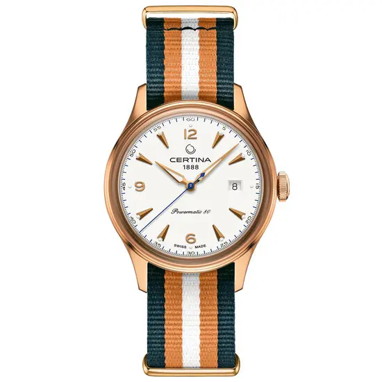 Pánské hodinky Certina DS Powermatic 80 C038.407.38.037.00, Verze: růžové zlato 