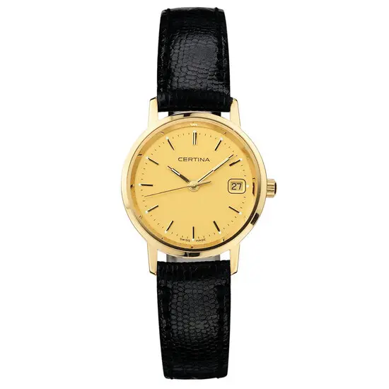Dámské hodinky Certina Priska Lady C152.9289.68.31, Verze: žluté zlato 