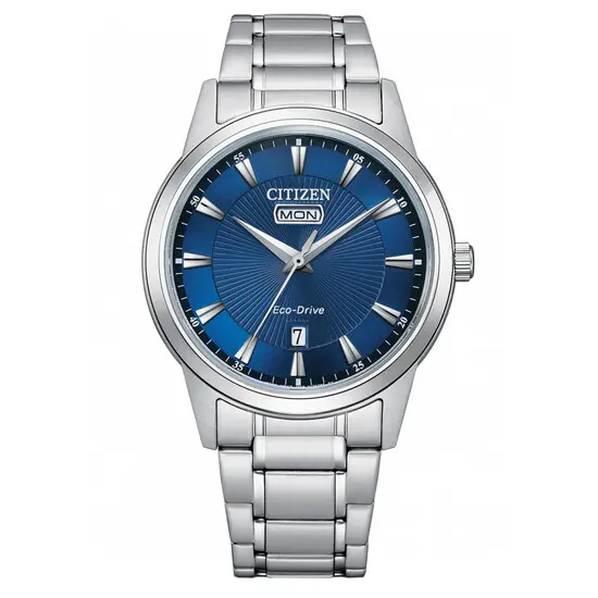 Pánské hodinky Citizen AW0100-86LE, Verze: modrá 