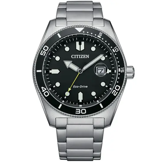 Pánské hodinky Citizen Marine AW1760-81E, Verze: černá 