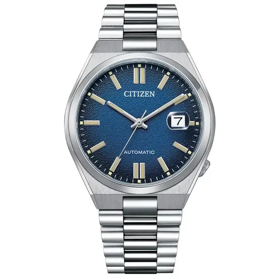 Pánské hodinky Citizen Tsuyosa Mechanical NJ0151-88L, Verze: modrá2 