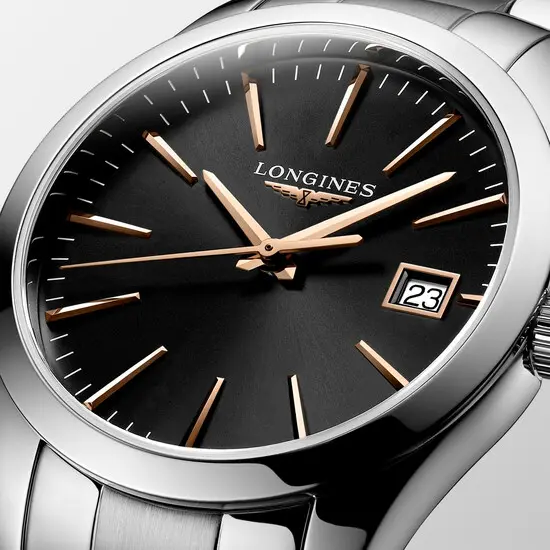 Dámské hodinky Longines Conquest Classic L2.386.4.52.6, Verze: černá , 5 image