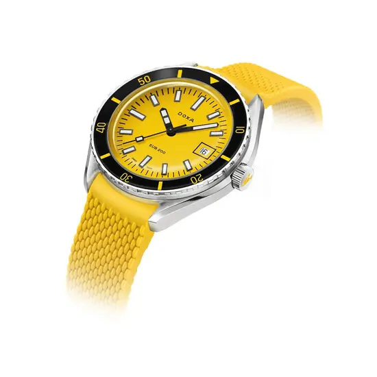 Pánské hodinky Doxa SUB 200 Divingstar 799.10.361.31, Verze: žlutá , 3 image
