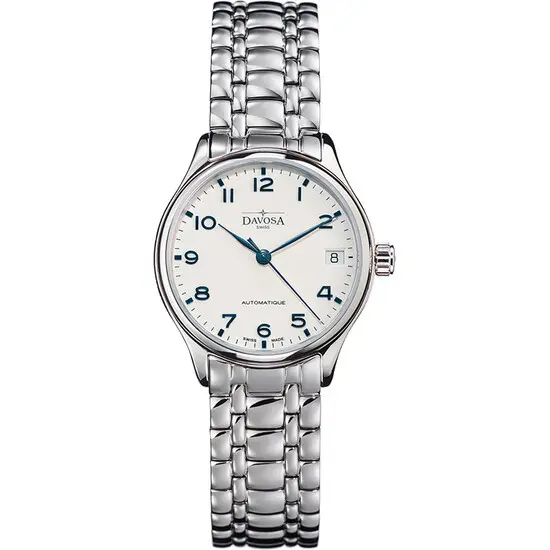 Dámské hodinky Davosa Classic Lady Automatic 166.188.11, Verze: bílá 