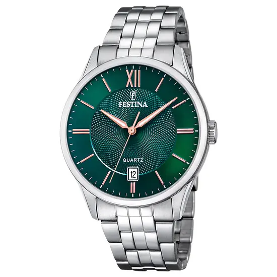 Pánské hodinky Festina Classic F20425/7, Verze: zelená 