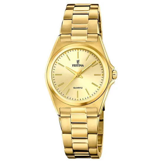 Dámské hodinky Festina Classic F20557/3, Verze: žluté zlato4 