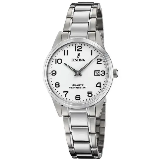 Dámské hodinky Festina Classic F20509/1, Verze: bílá 