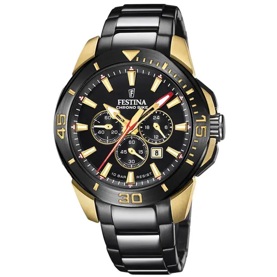Pánské hodinky Festina Chrono Bike 2022 Special Edition F20644/1, Verze: žluté zlato , 2 image