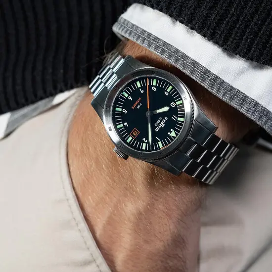Pánské hodinky Fortis Flieger F-39 Automatic F4220005, Verze: černá2 , 4 image
