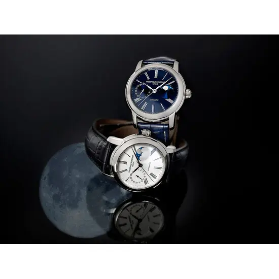 Pánské hodinky Frederique Constant FC-712MN4H6 Classic Moonphase Manufacture, Verze: modrá , 9 image