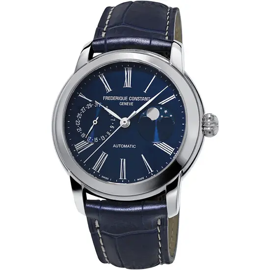 Pánské hodinky Frederique Constant FC-712MN4H6 Classic Moonphase Manufacture, Verze: modrá , 3 image