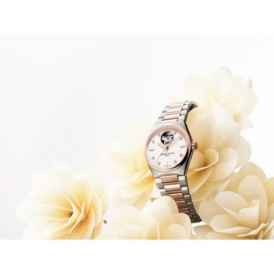 Dámské hodinky Frederique Constant Highlife Ladies Automatic Heart Beat FC-310VD2NH2B, Verze: růžové zlato , 8 image