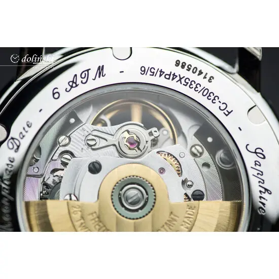Pánské hodinky Frederique Constant Classics Heart Beat Moonphase FC-335MC4P6, Verze: černá , 12 image