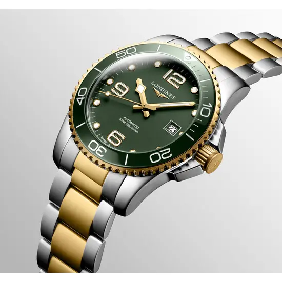 Pánské hodinky Longines HydroConquest Automatic L3.781.3.06.7, Verze: zelená , 3 image