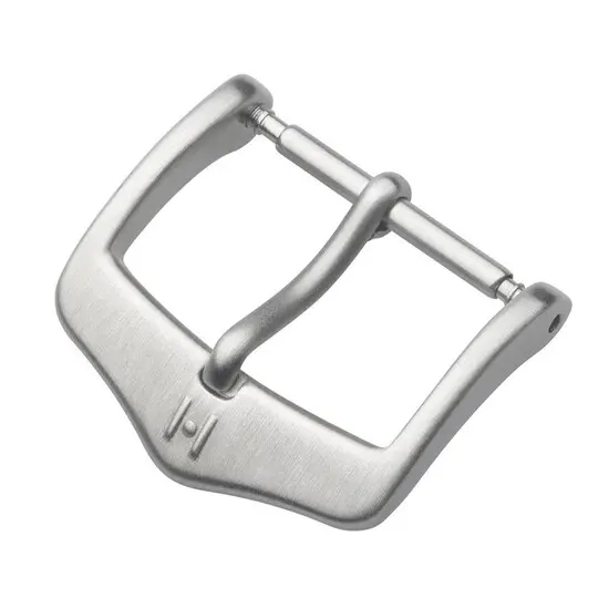 Klamerka Hirsch Classic kolor srebrny matowy 18 mm, Barva spony: stříbrný matný , Šířka: 18 