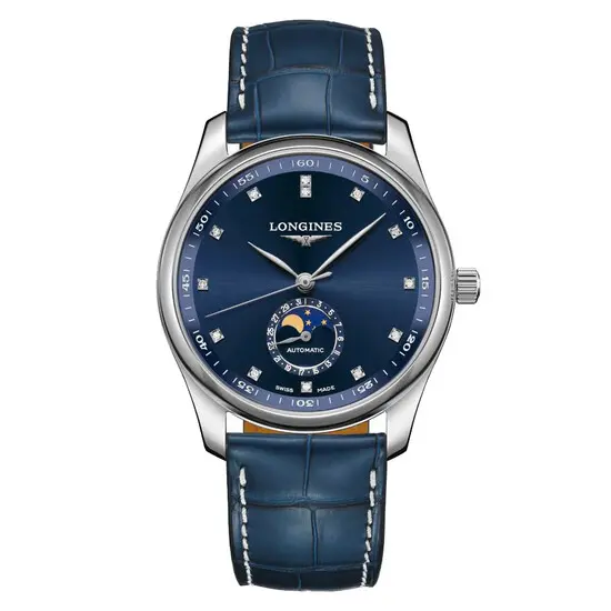 Pánské hodinky Longines Master Collection L2.909.4.97.0, Verze: modrá 