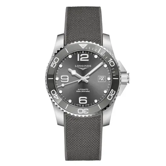 Pánské hodinky Longines HydroConquest Automatic L3.781.4.76.9, Verze: šedá 