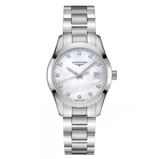 Dámské hodinky Longines Conquest Classic L2.386.4.87.6, Verze: bílá2 