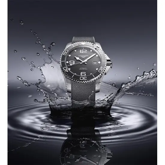 Pánské hodinky Longines HydroConquest Automatic L3.781.4.76.9, Verze: šedá , 7 image