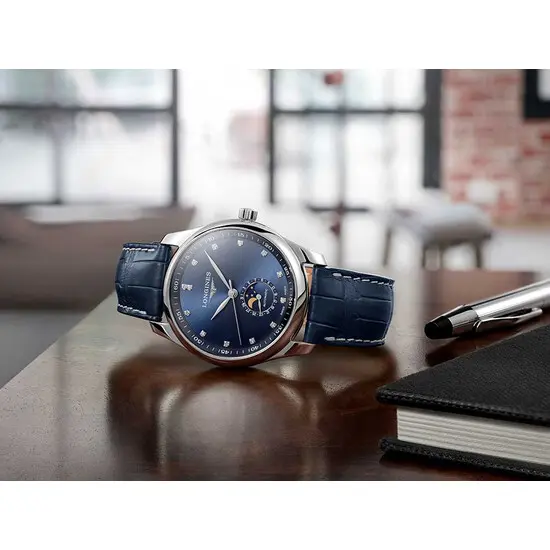 Pánské hodinky Longines Master Collection L2.909.4.97.0, Verze: modrá , 3 image