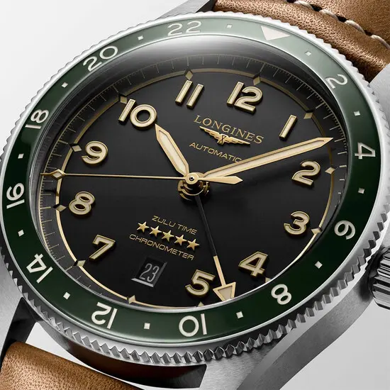 Pánské hodinky Longines Spirit Zulu Time L3.812.4.63.2, Verze: šedá , 5 image