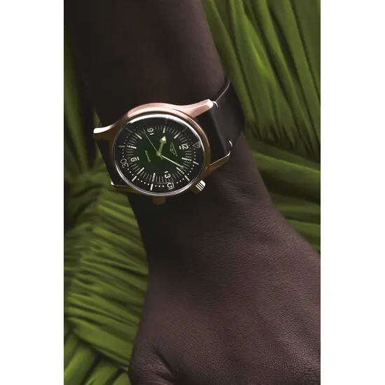 Pánské hodinky Longines Legend Diver Watch Bronze L3.774.1.50.2, Verze: zelená , 19 image