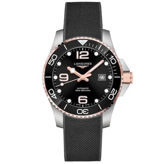 Pánské hodinky Longines HydroConquest Automatic L3.782.3.58.9, Verze: černá2 