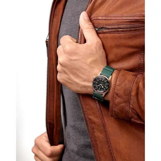 Pánské hodinky Longines Legend Diver Watch Bronze L3.774.1.50.2, Verze: zelená , 13 image