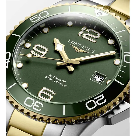 Pánské hodinky Longines HydroConquest Automatic L3.781.3.06.7, Verze: zelená , 4 image