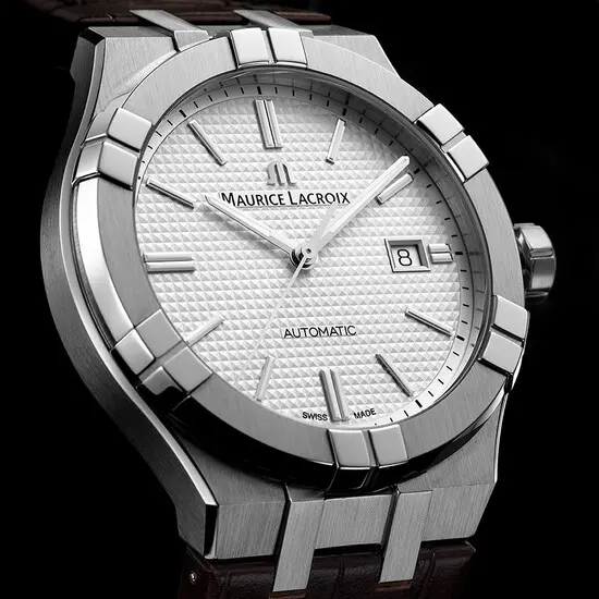 Pánské hodinky Maurice Lacroix Aikon Automatic 42 mm AI6008-SS001-130-1, Verze: stříbrná2 , 3 image