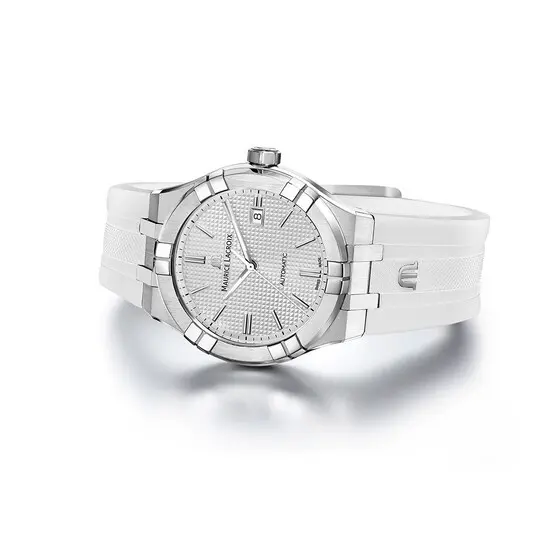Pánské hodinky Maurice Lacroix Aikon Automatic 42 mm AI6008-SS000-130-2, Verze: bílá , 2 image